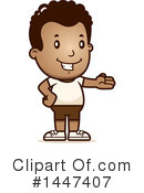 Retro Black Boy Clipart #1447407 by Cory Thoman