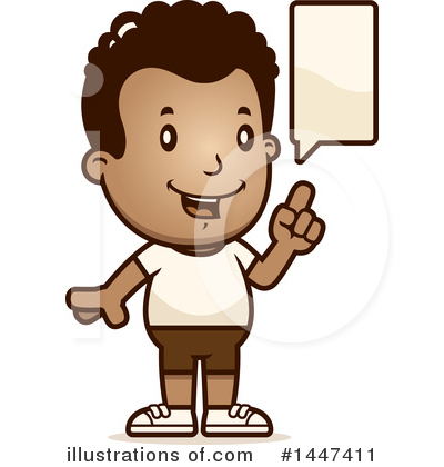 Royalty-Free (RF) Retro Black Boy Clipart Illustration by Cory Thoman - Stock Sample #1447411
