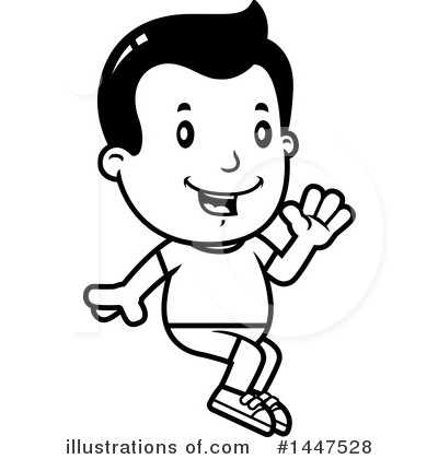 Royalty-Free (RF) Retro Boy Clipart Illustration by Cory Thoman - Stock Sample #1447528
