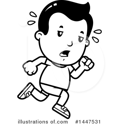 Royalty-Free (RF) Retro Boy Clipart Illustration by Cory Thoman - Stock Sample #1447531