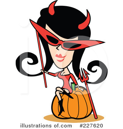 Devil Woman Clipart #227620 by Andy Nortnik