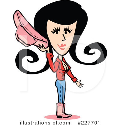 Retro Girl Clipart #227701 by Andy Nortnik