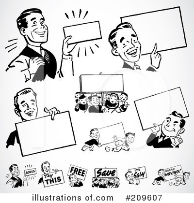 Retro Sign Clipart #209607 by BestVector