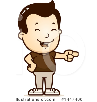 Laughing Clipart #1447460 by Cory Thoman