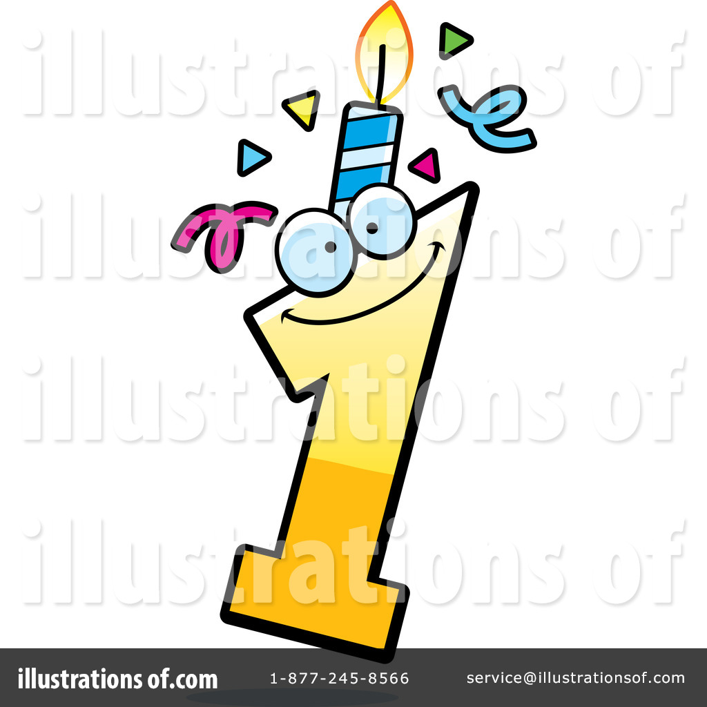 Birthday Candle Clipart #1179885 - Illustration by Cory Thoman
