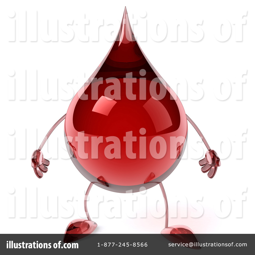 Blood Clipart #1052002 - Illustration by Julos