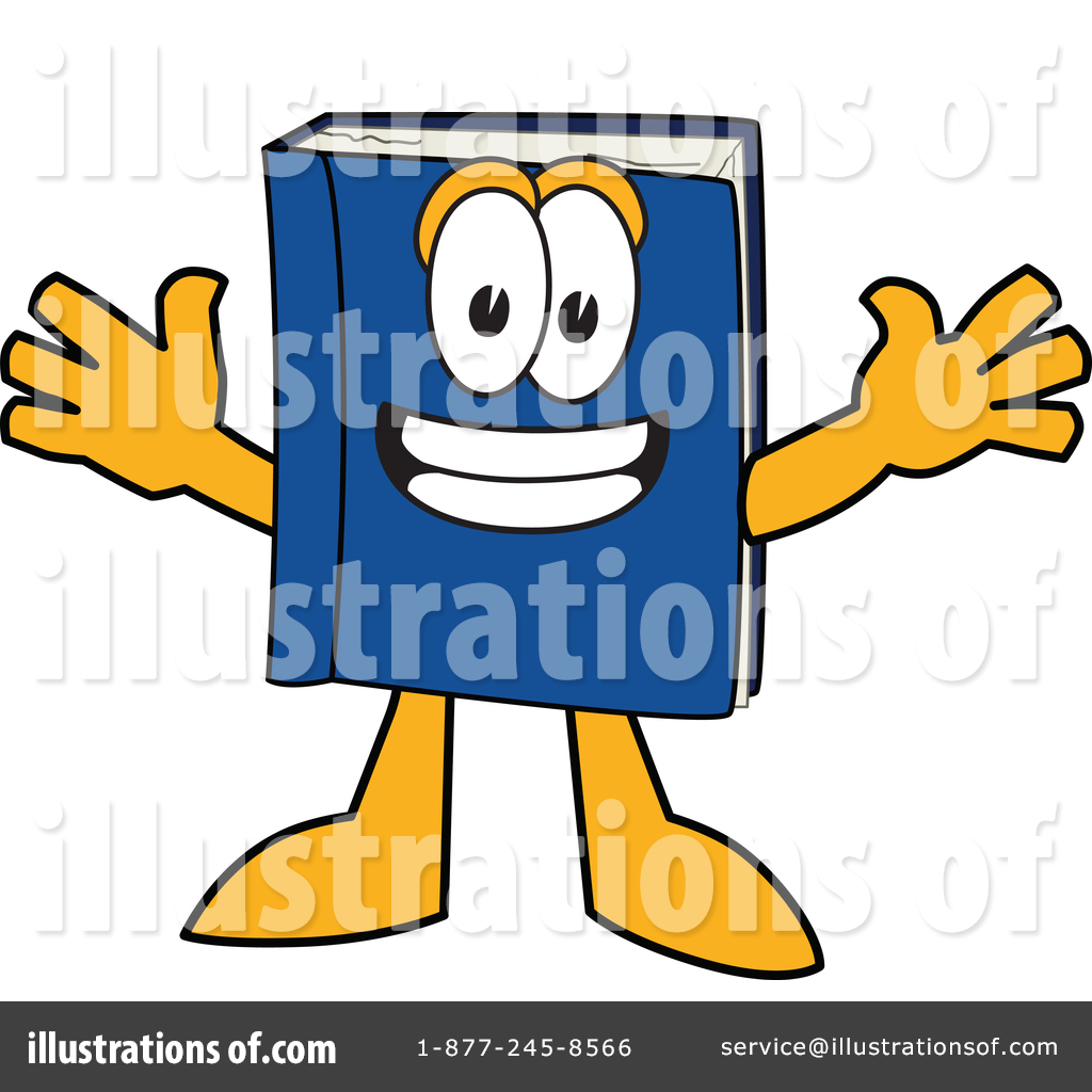 Blue Book Clipart Illustration By Toons4biz