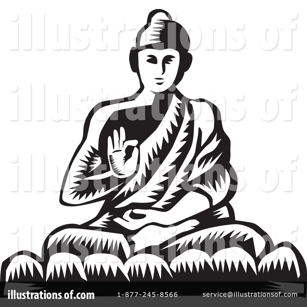 Buddha Clipart 1416310 Illustration By Patrimonio
