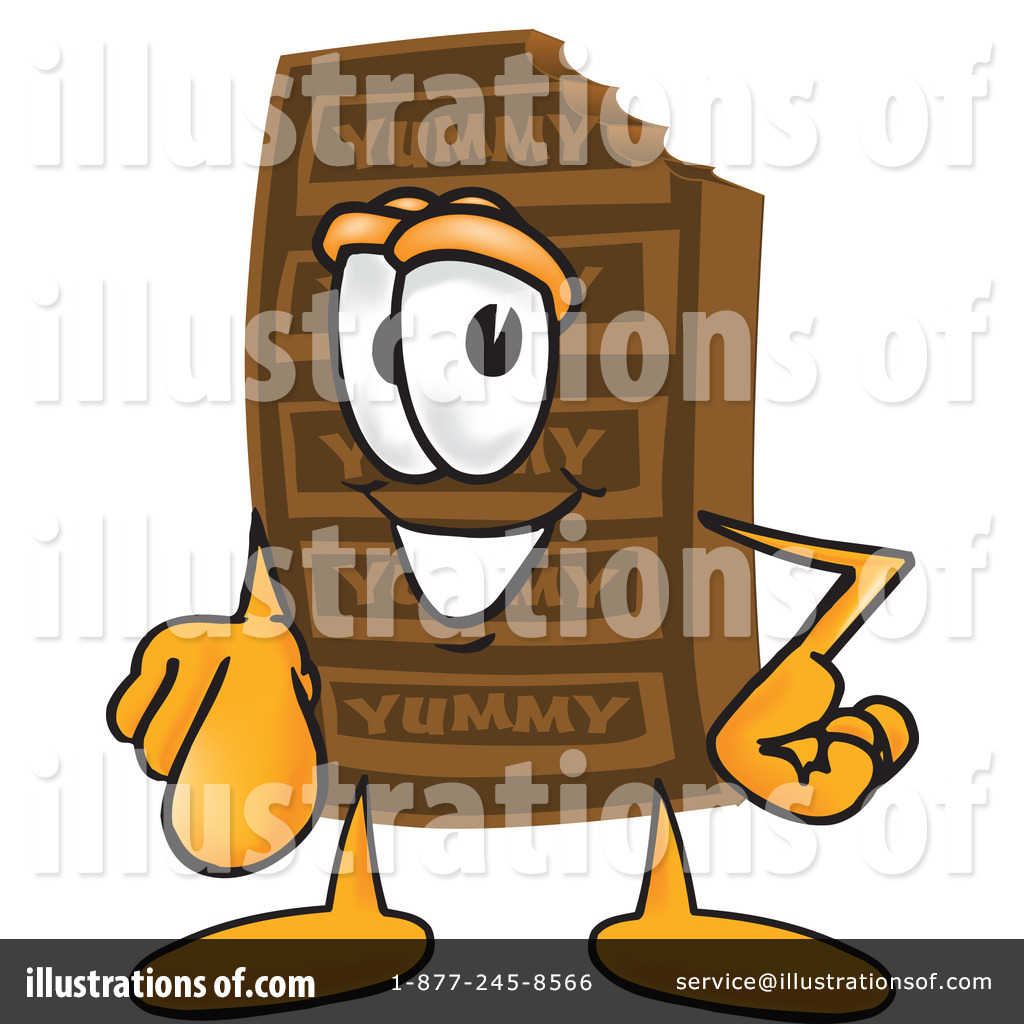 Chocolate Character Clipart #16817 - Illustration by Toons4Biz