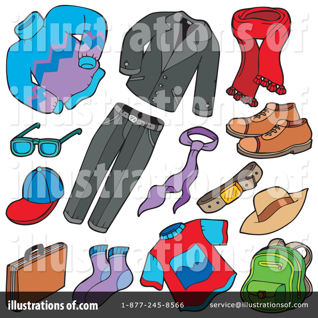 Clothing Clipart #213779 - Illustration by visekart