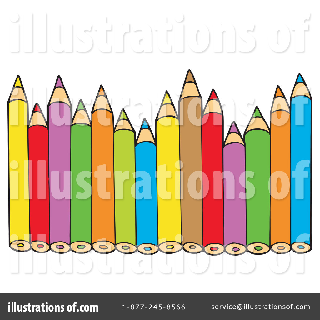 FREE Colored Pencils Clipart