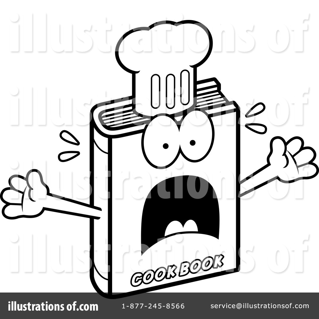 Cook Book Clipart Illustration By Cory Thoman