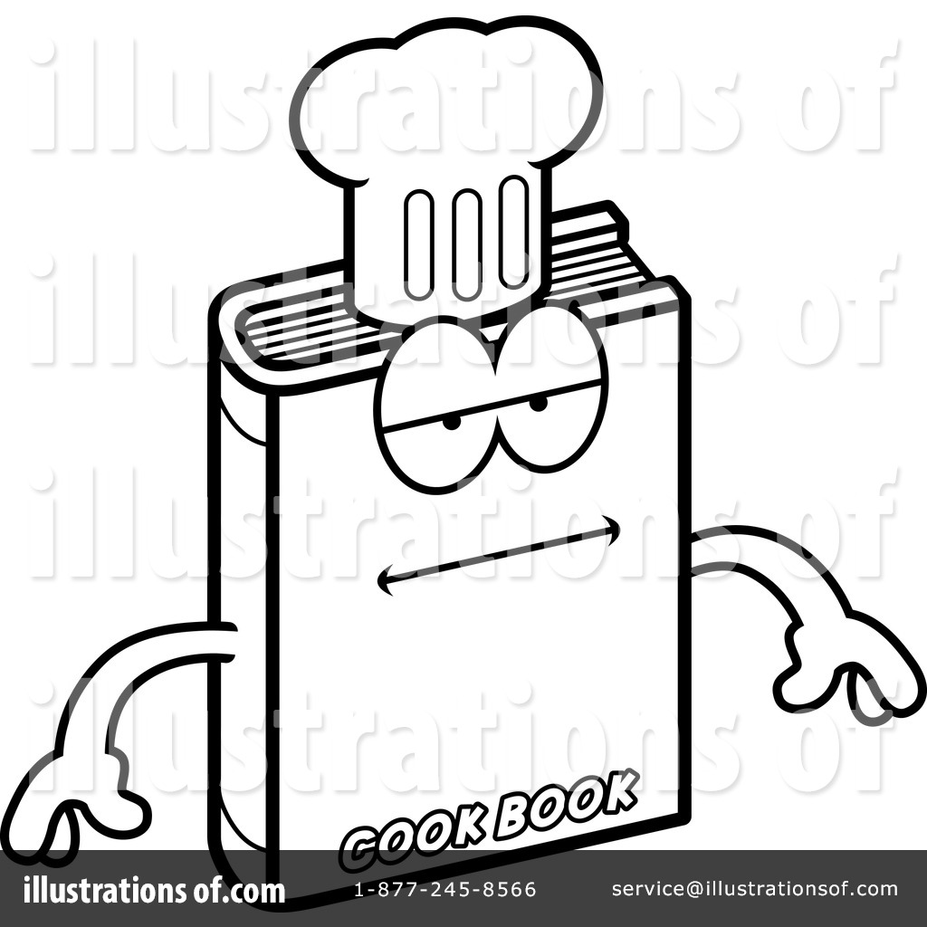Cook Book Clipart Illustration By Cory Thoman