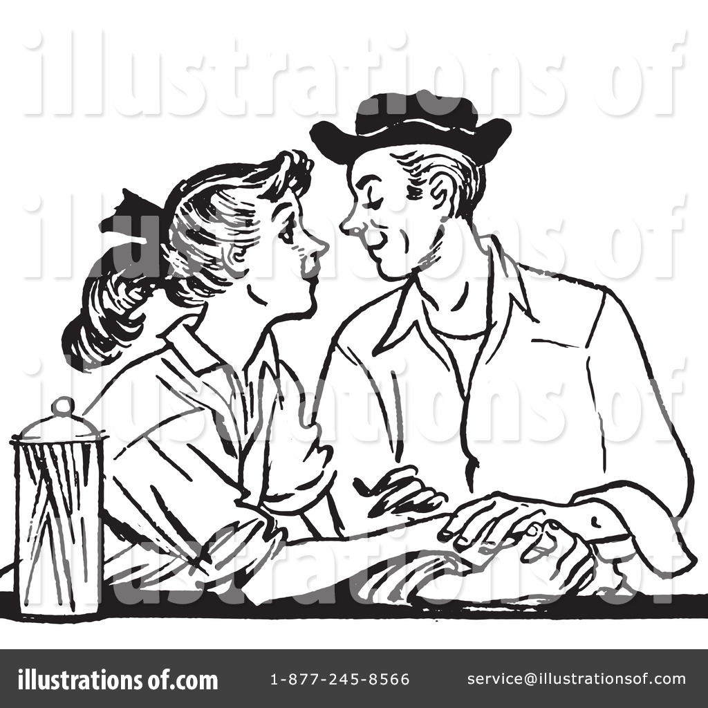 Courting Clipart 1216083 Illustration By Picsburg