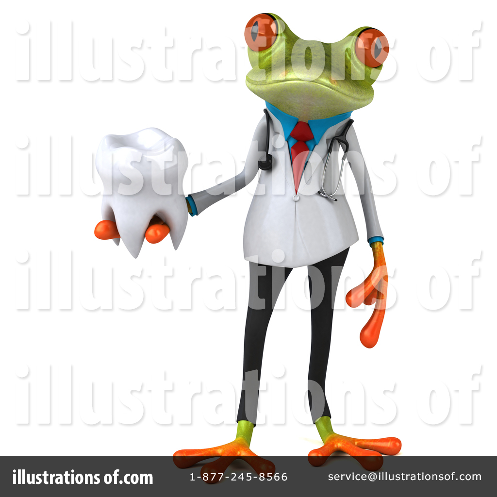 Doctor Frog Clipart #1657946 - Illustration by Julos