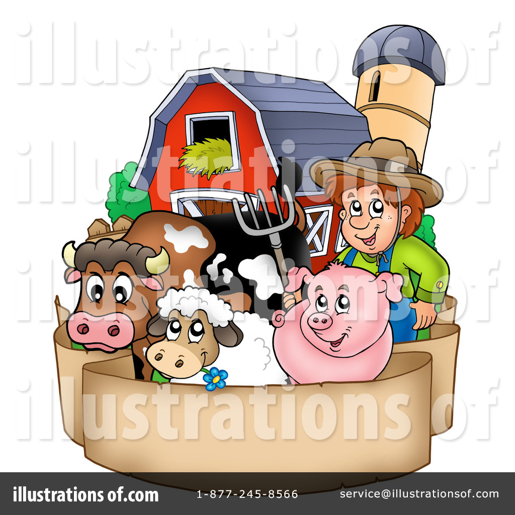 Farm Animals Clipart #227519 - Illustration by visekart