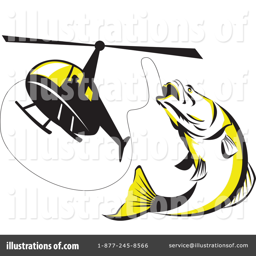 Fishing Clipart #1209992 - Illustration by patrimonio
