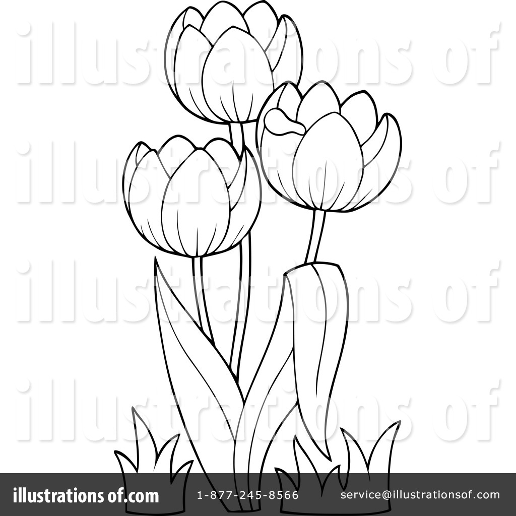 Flower Clipart #1197027 - Illustration by visekart