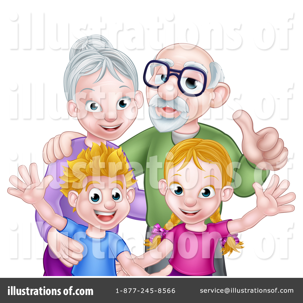 Grandparents Clipart #1472424 - Illustration by AtStockIllustration