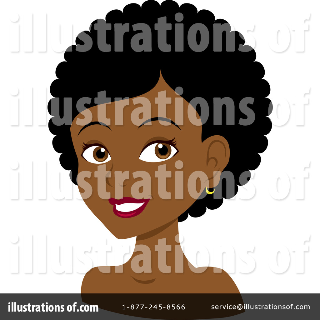 Hair Clipart #1104586 - Illustration by Rosie Piter