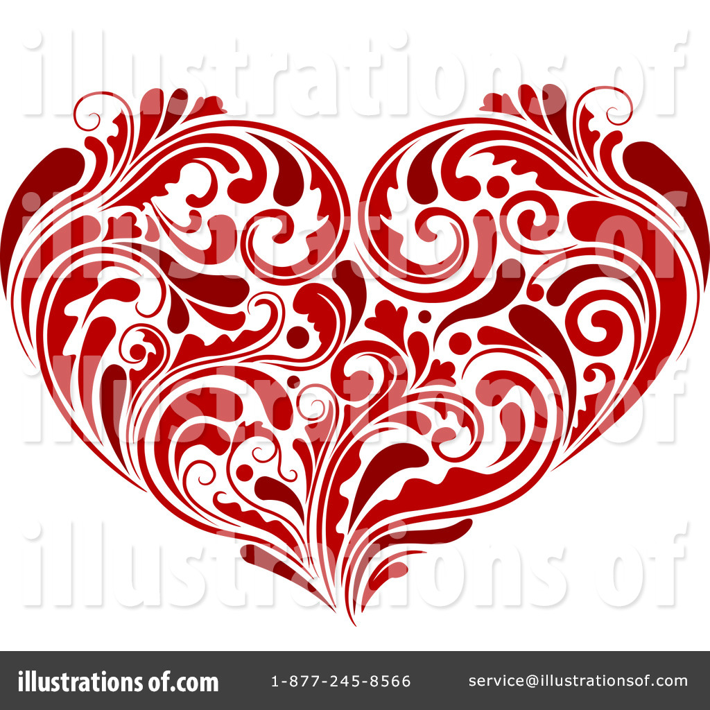 Heart Clipart #1051000 - Illustration by BNP Design Studio