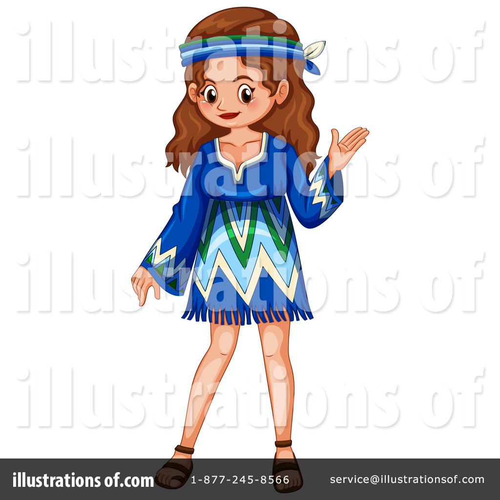 Hippie Clipart #1467332 - Illustration by Graphics RF
