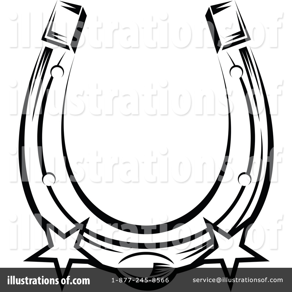 Download Horseshoe Clipart #1160426 - Illustration by Vector Tradition SM