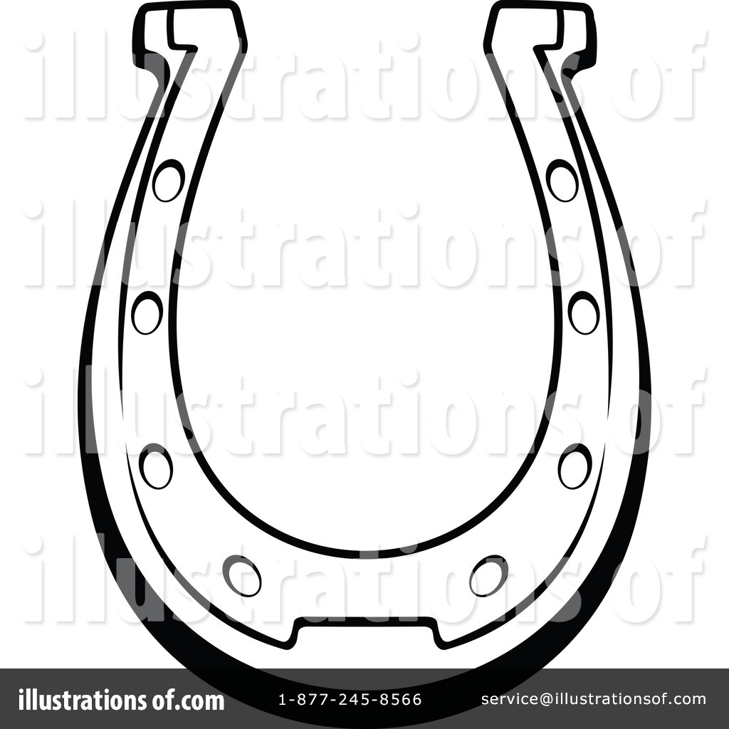 Download Horseshoe Clipart #1160430 - Illustration by Vector Tradition SM