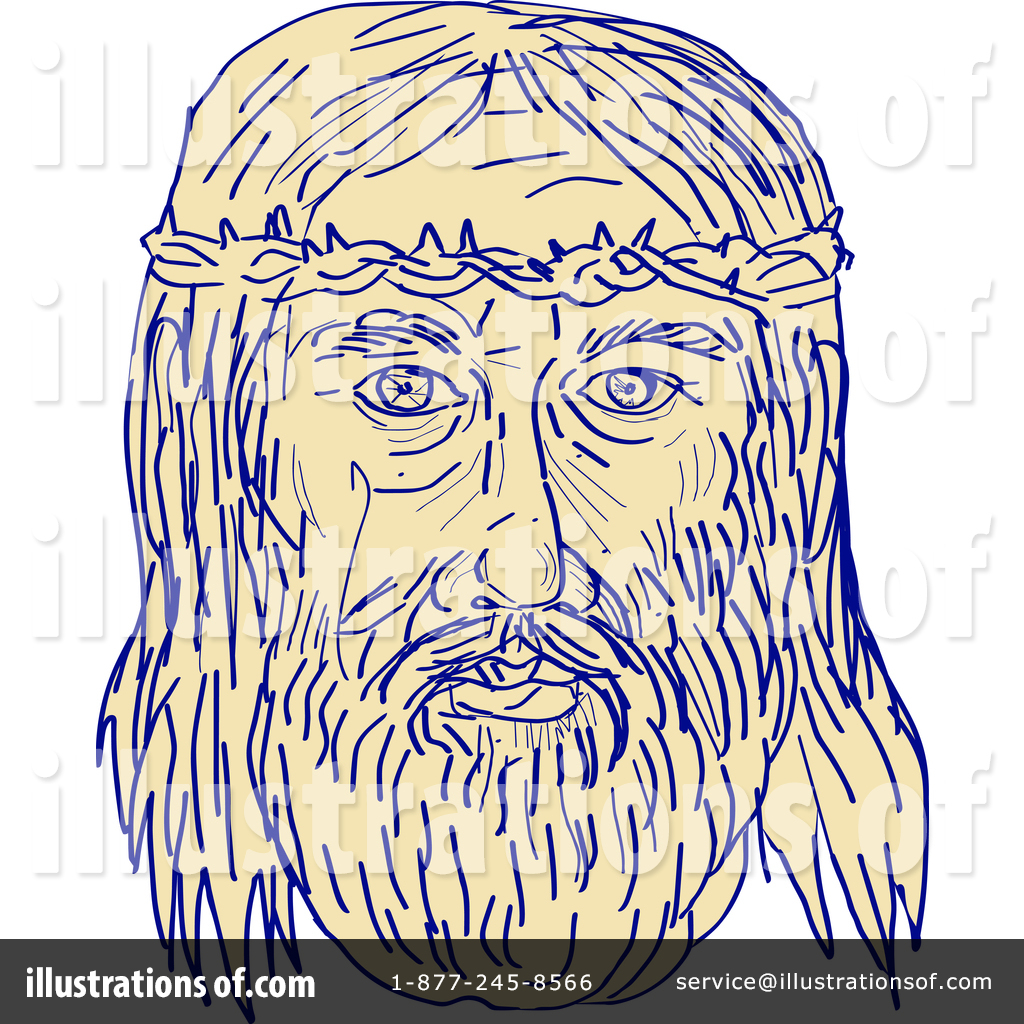 Jesus Clipart #1462613 - Illustration by patrimonio