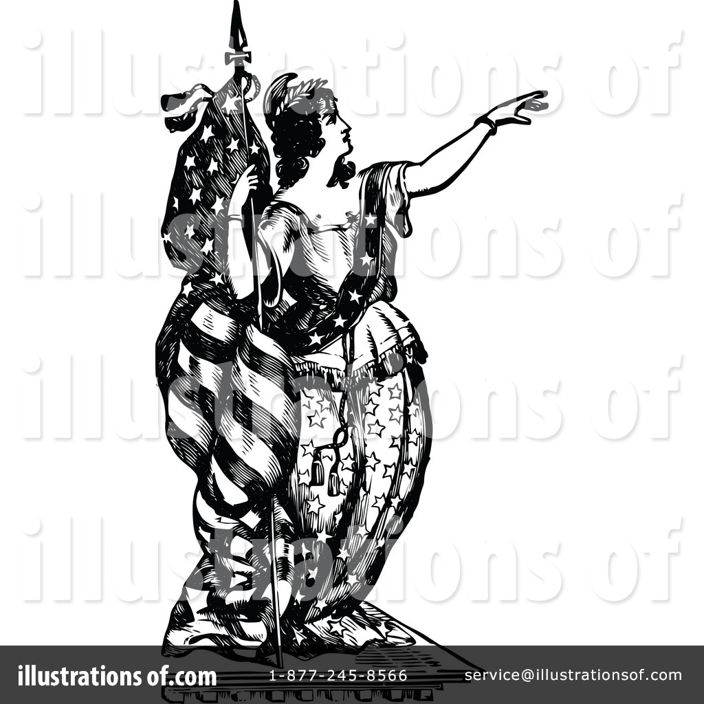 Lady Liberty Clipart #1113743 - Illustration by Prawny Vintage