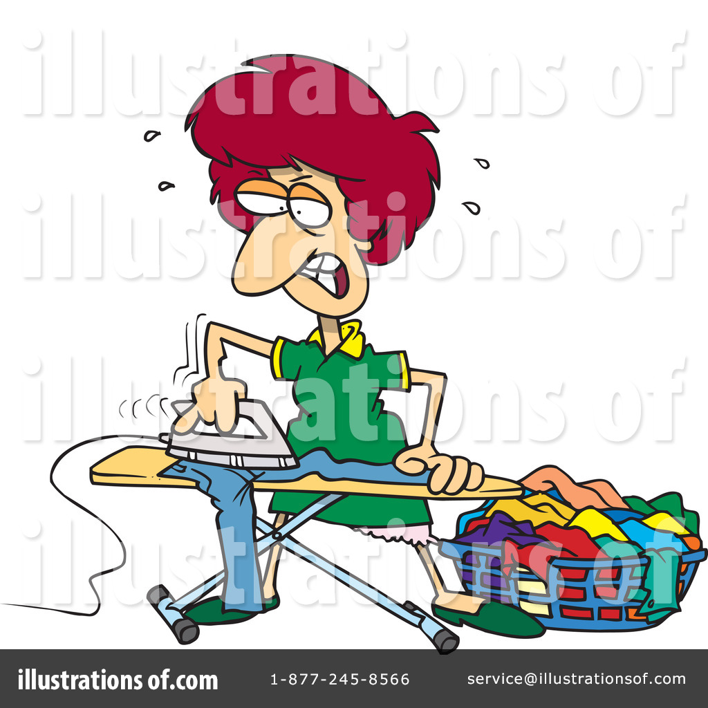 Laundry Clipart #439252 - Illustration by toonaday