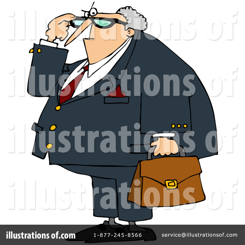 Lawyer Clipart #442597 - Illustration by djart