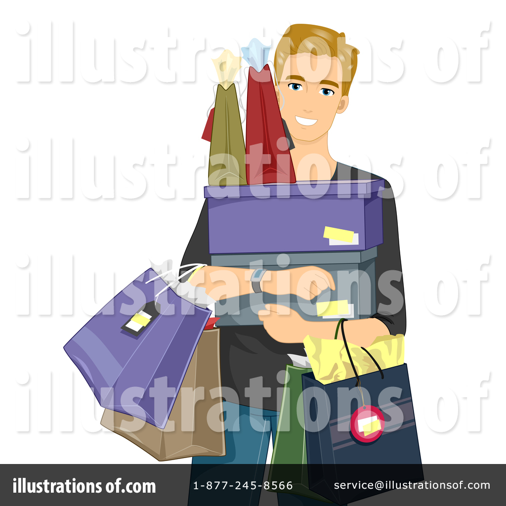 Shopping Bags Clipart #1172963 - Illustration by BNP Design Studio