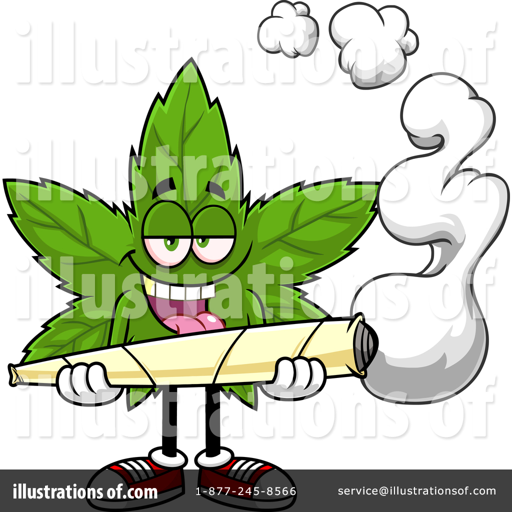 Marijuana Clipart #1744643 - Illustration by Hit Toon