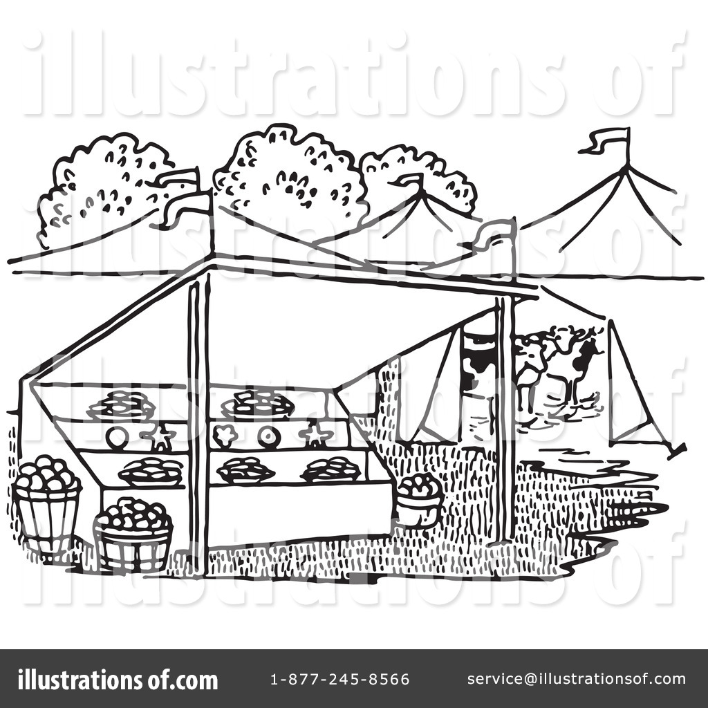 Market Clipart #1221003 - Illustration by Picsburg
