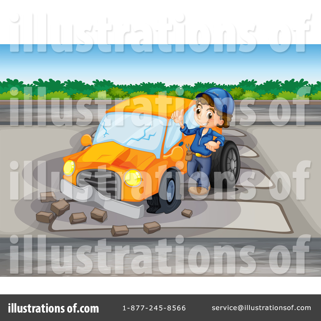 Mechanic Clipart #1218990 - Illustration by Graphics RF