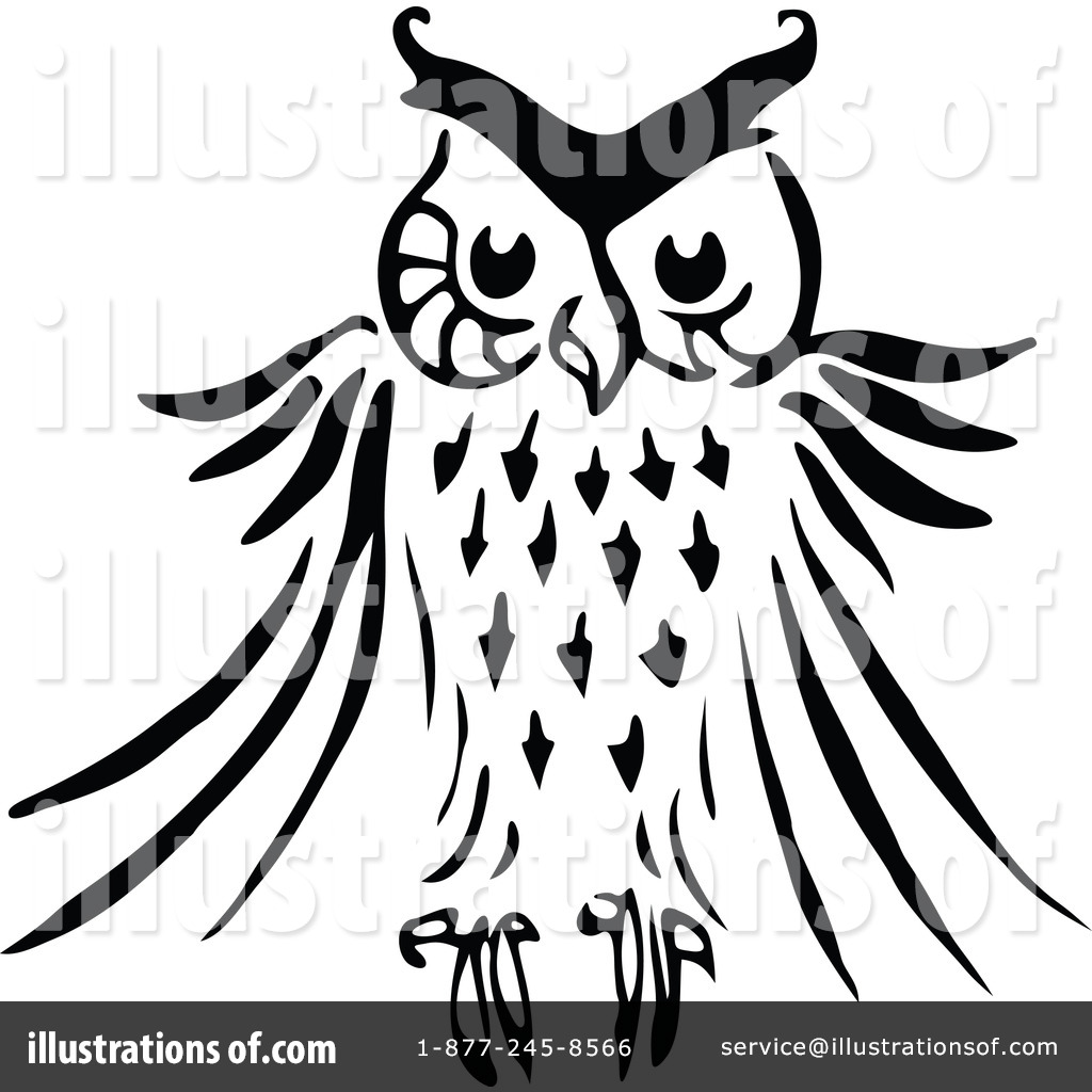 Owl Clipart #1120607 - Illustration by Prawny Vintage