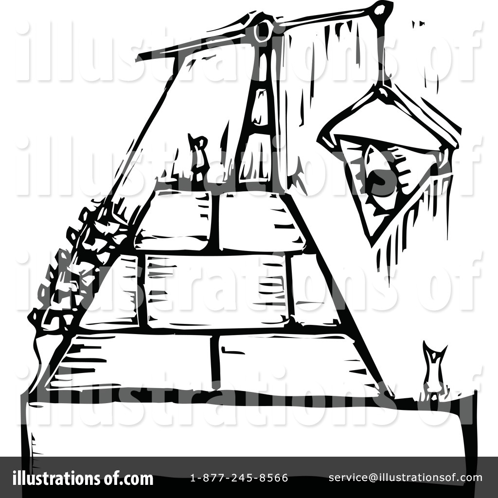 Pyramid Clipart #1055306 - Illustration by xunantunich