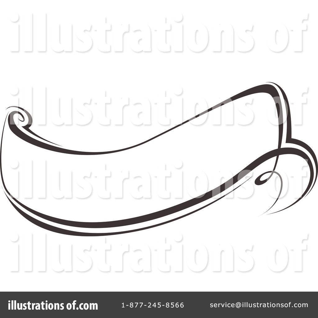 Ribbon Banner Clipart #1400793 - Illustration by dero