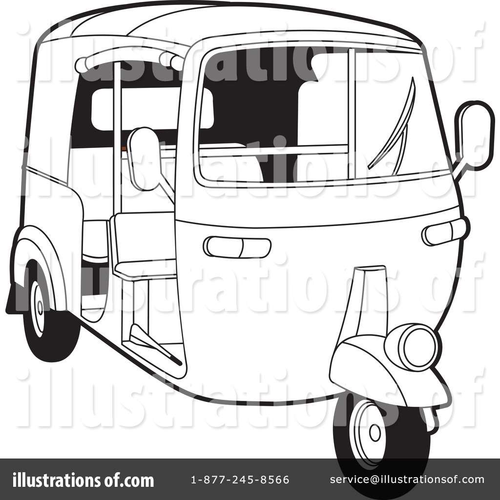 Three Wheeler Coloring Pages To Print