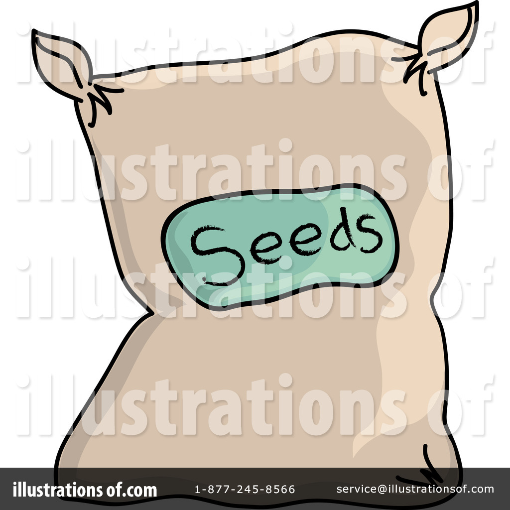 Seeds Clipart #1058287 - Illustration by Pams Clipart
