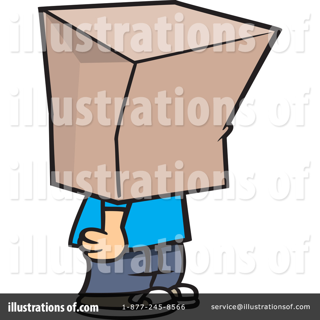 Shy Clipart #1129152 - Illustration by toonaday