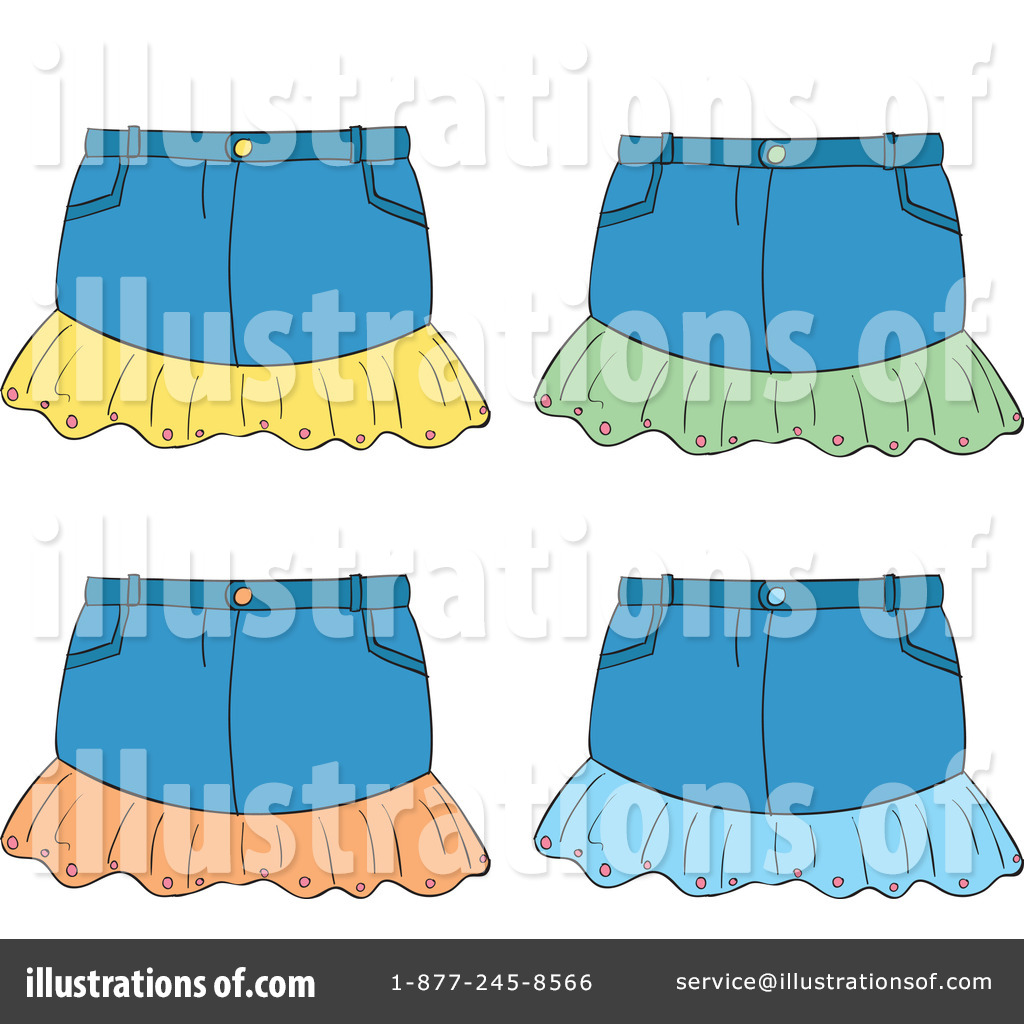 Skirt Clipart #1119004 - Illustration by Graphics RF