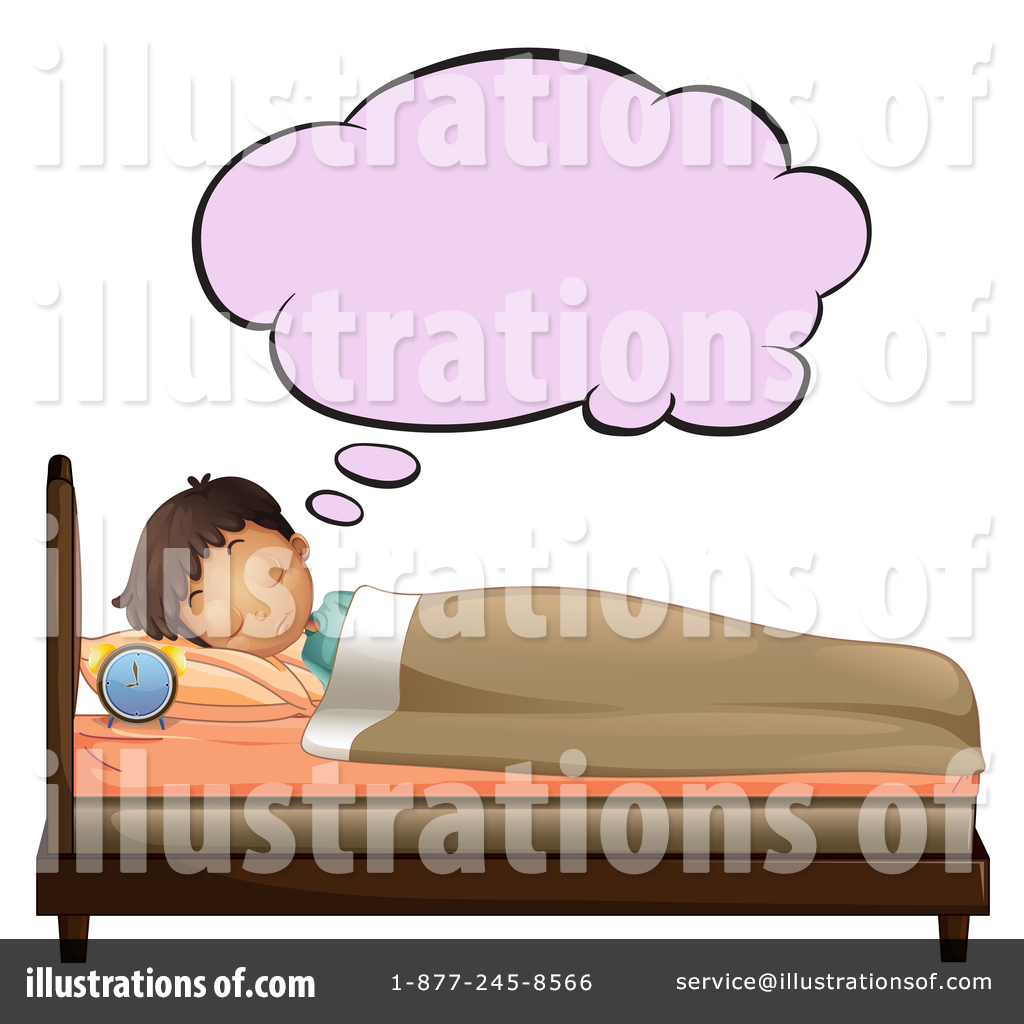 Sleeping Clipart #1443869 - Illustration by Graphics RF
