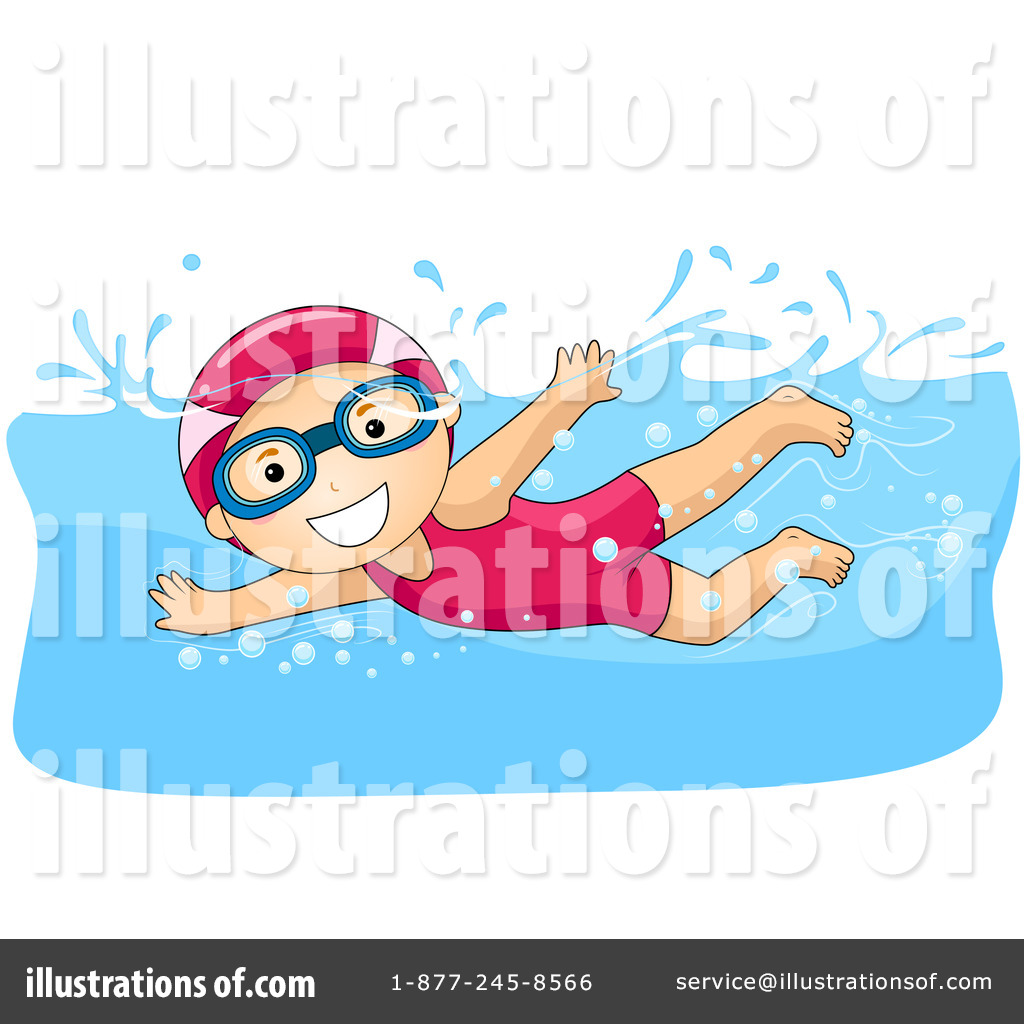 Swimming Clipart #101474 - Illustration by BNP Design Studio