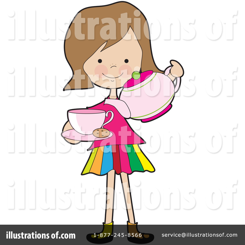 Tea Clipart #1089729 - Illustration by Maria Bell