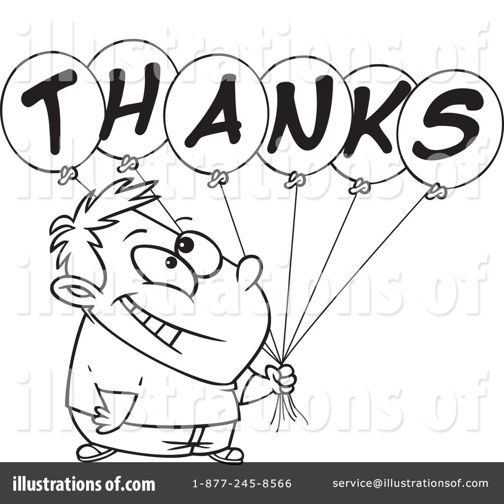 Thank You Clipart 437776 Illustration By Toonaday