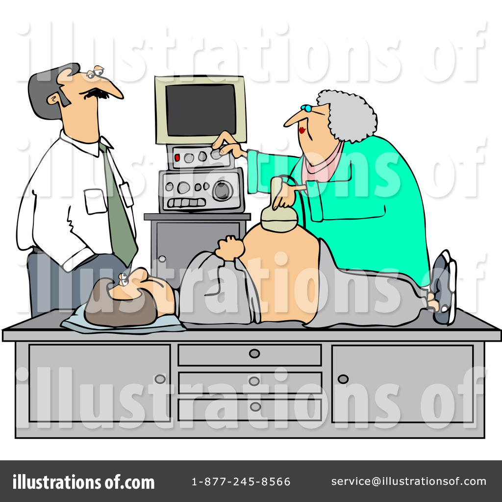 Ultrasound Clipart #231644 - Illustration by djart