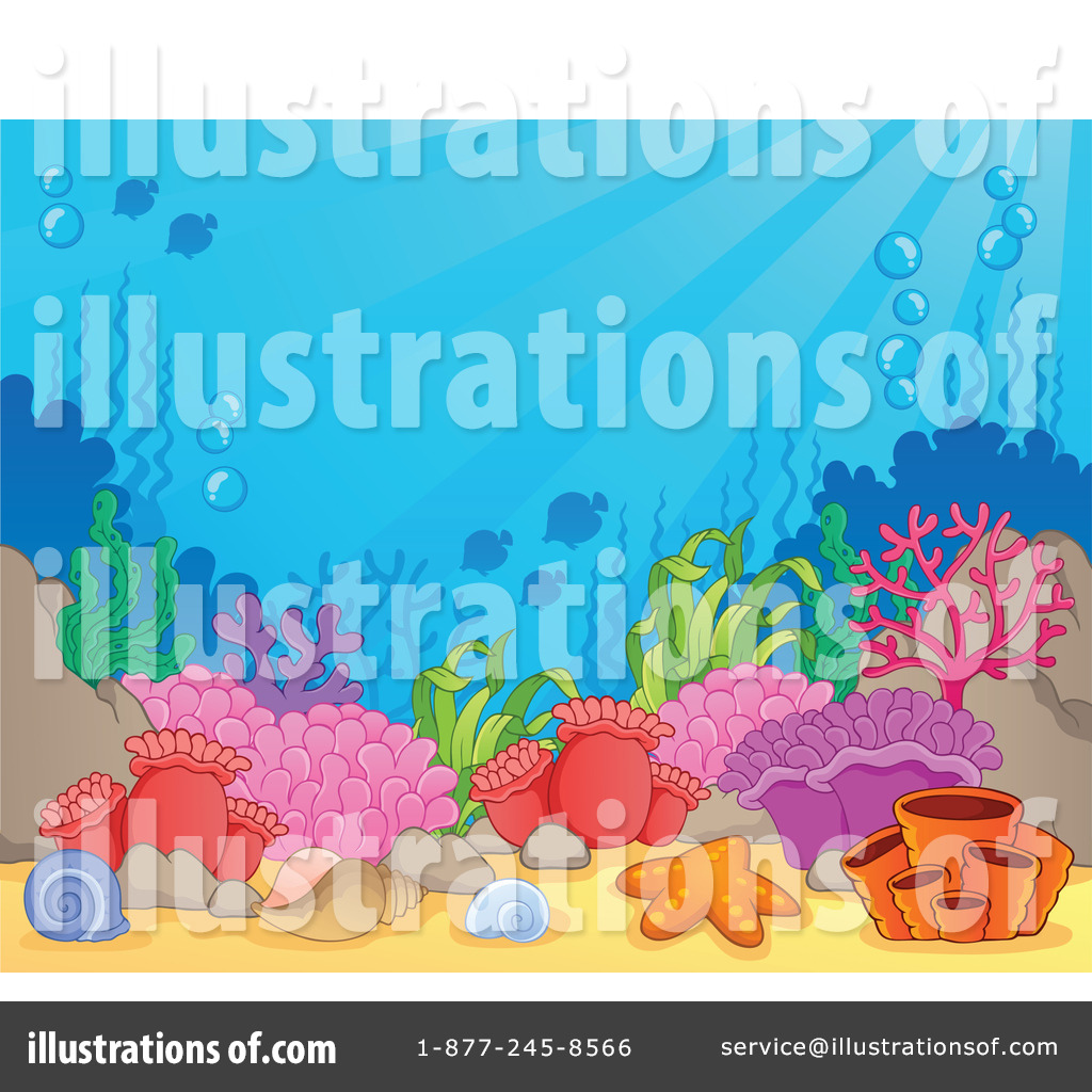 Under The Sea Clipart #1174203 - Illustration by visekart