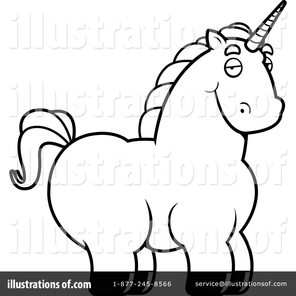 Unicorn Clipart #1157730 - Illustration by Cory Thoman